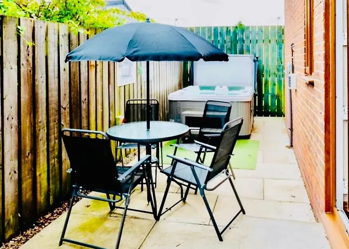 بيت للعطل Rose With Hot Tub